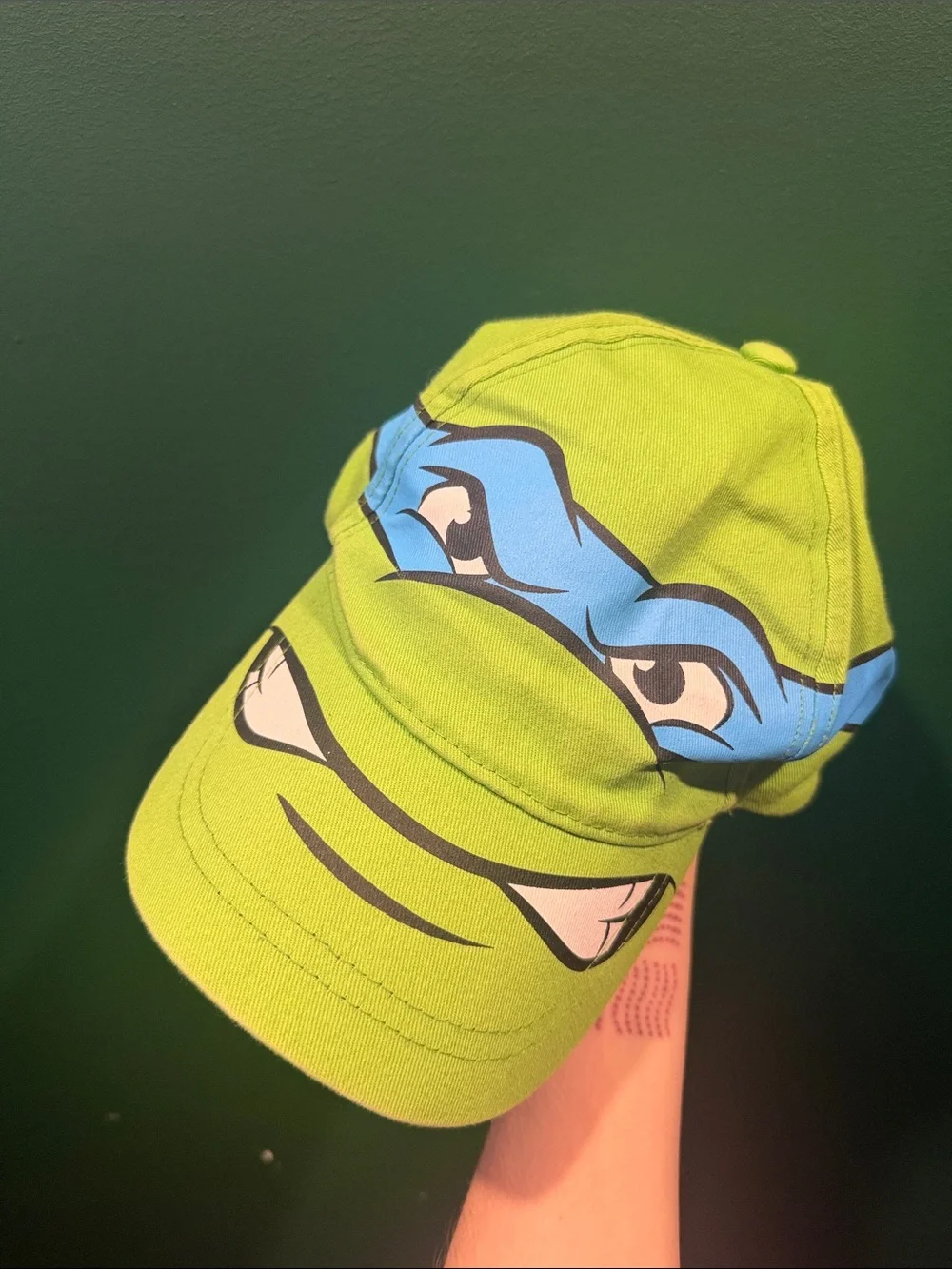 Kids Green Ninja Turtle SnapBack Cap